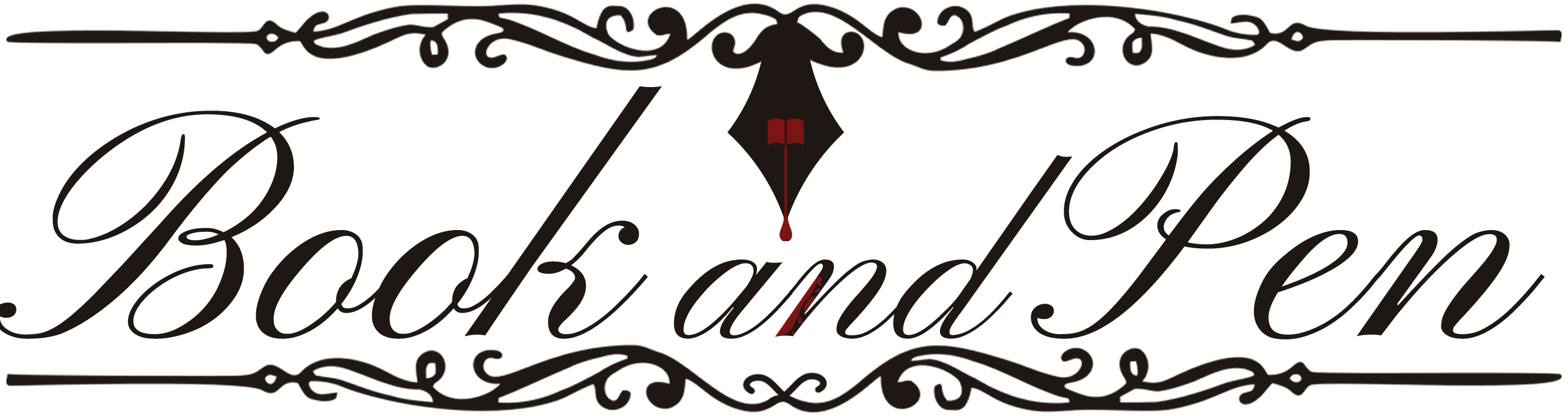 logo reading book and pen