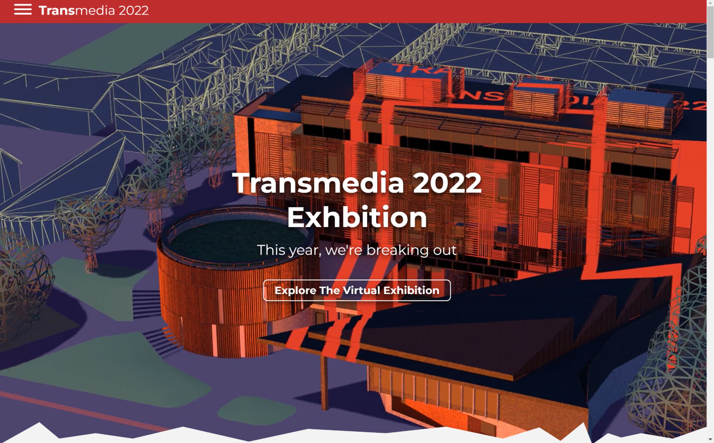 Transmedia 2022 home page